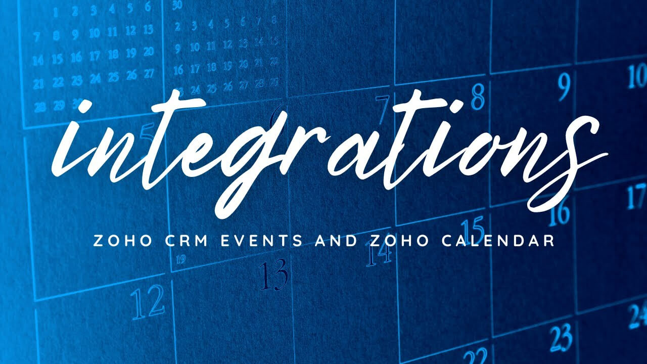 Sync Zoho Calendar to Zoho CRM Amazing Business Results