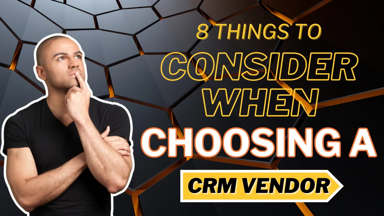 8 Things To Consider When Choosing A Crm Vendor Zoho One Premium 8 Things To Consider When Choosing A Crm Vendor Zoho One Premium