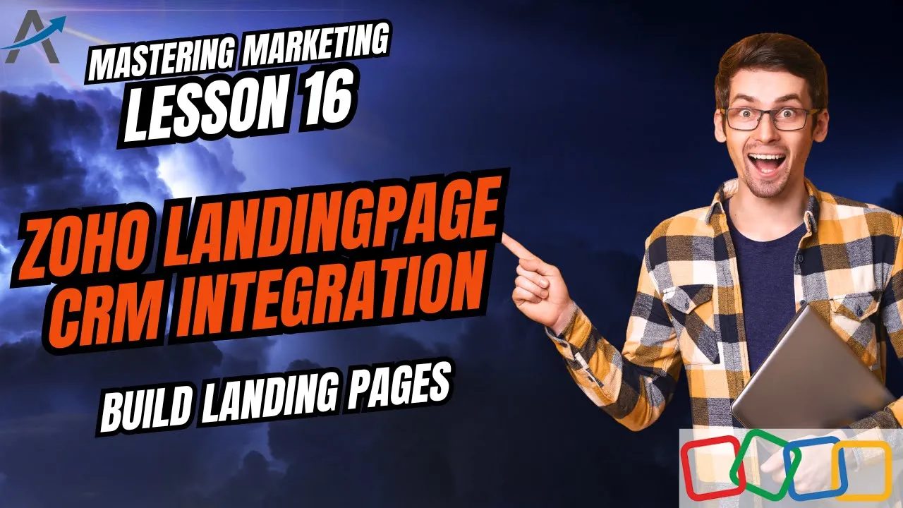 Zoho Landing Pages Conversion to Zoho CRM