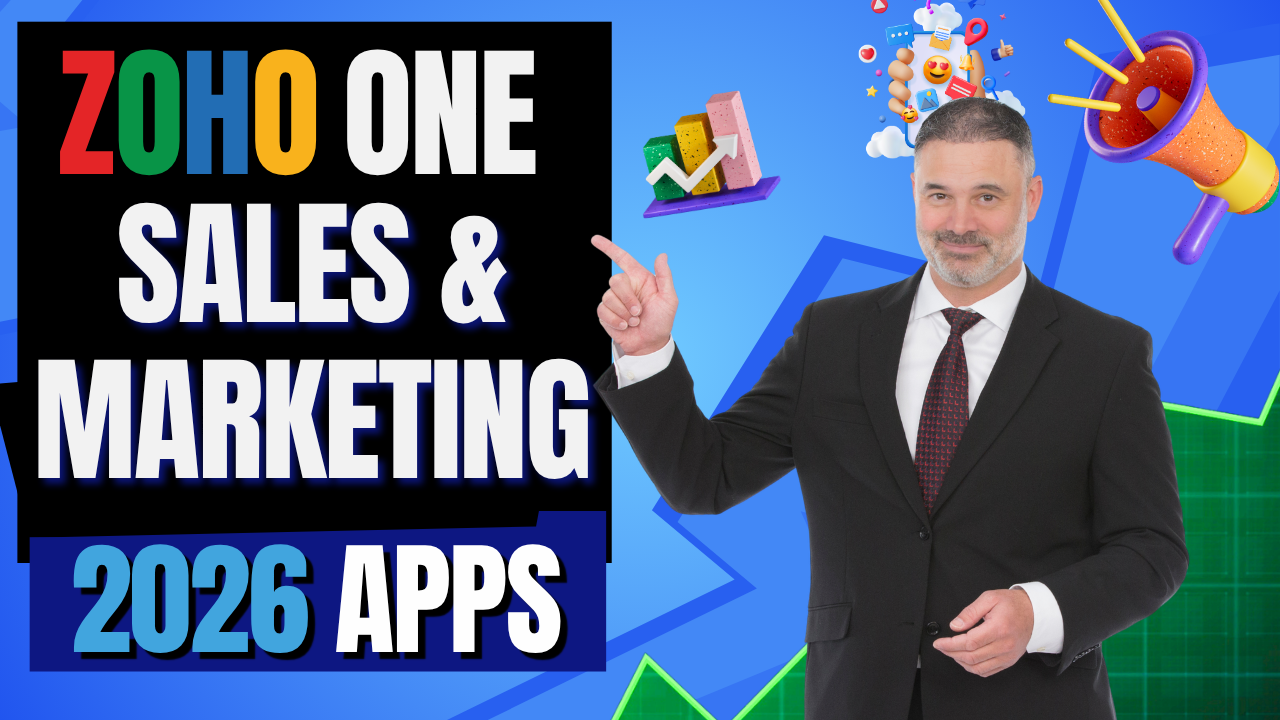 Zoho One sales and marketing apps